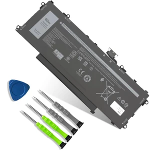 60Wh GT6TK Laptop Battery Replacement for Dell Latitude 9440 2-in-1 Latitude 9450 2-in-1 Series 0MWK05 MWK05 0K2CPY K2CPY 11.55V 5065mAh 60Wh GT6TK Laptop Battery Replacement for Dell Latitude 9440 2-in-1 Latitude 9450 2-in-1 Series 0MWK05 MWK05 0K2CPY K2CPY 11.55V 5065mAh