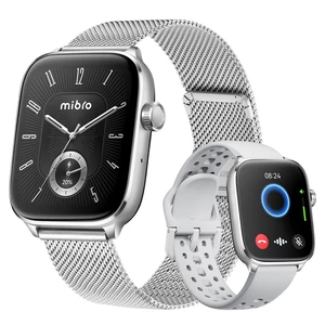 Fit Smart Watch for Men/Women with GPS and AI Voice Assistant, Silver Lightweight, 1.75" AMOLED, 8-Day Battery, Bluetooth Call, Heart Rate and Sleep Fitness Tracker, Suitable for Android & iPhone Fit Smart Watch for Men/Women with GPS and AI Voice Assistant, Silver Lightweight, 1.75" AMOLED, 8-Day Battery, Bluetooth Call, Heart Rate and Sleep Fitness Tracker, Suitable for Android & iPhone