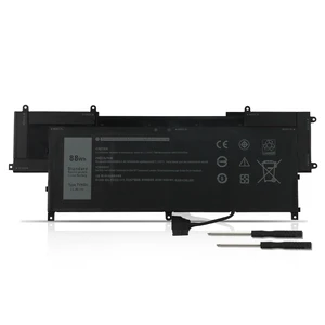 TVKGH 88Wh Laptop Battery for Dell Latitude 9510 / Latitude 9520 2-in-1 Replacement for N7HT0 V5K68 HYMNG N2NLL 08NFC7 N2NLL N7HTO 089GNG 0PKW00 0HYMNG, 11.4V 7334mAh 6-Cells TVKGH 88Wh Laptop Battery for Dell Latitude 9510 / Latitude 9520 2-in-1 Replacement for N7HT0 V5K68 HYMNG N2NLL 08NFC7 N2NLL N7HTO 089GNG 0PKW00 0HYMNG, 11.4V 7334mAh 6-Cells
