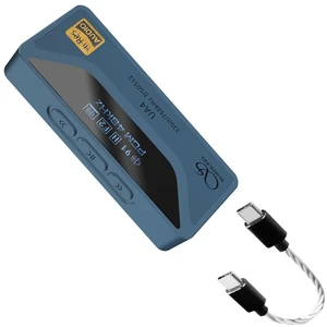 UA4 Portable USB DAC/AMP Headphone Amplifier,Support MQA 16X,768kHz DSD512,High Driving Power for Android/iOS/Mac/Windows,dongle Volume Control,3.5/4.4mm up to 237mW@32 Output (Blue) UA4 Portable USB DAC/AMP Headphone Amplifier,Support MQA 16X,768kHz DSD512,High Driving Power for Android/iOS/Mac/Windows,dongle Volume Control,3.5/4.4mm up to 237mW@32 Output (Blue)