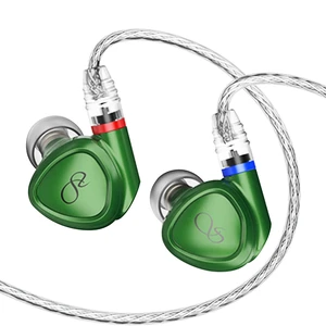 MG100 in-Ear HiFi Headphones, Hi-Res Dynamic Driver iems, Wired Audiophile Earphones, Detachable MMCX Cable, 3.5/4.4mm Plug, Sound Tunning Nozzles(Green) MG100 in-Ear HiFi Headphones, Hi-Res Dynamic Driver iems, Wired Audiophile Earphones, Detachable MMCX Cable, 3.5/4.4mm Plug, Sound Tunning Nozzles(Green)