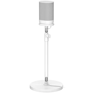 Floor Speaker Stand for Sonos Move and Sonos Move 2 Stand, 1-Pack White ToolFree Height Adjustment 33.5"40.5", Neat Cable Management, Works With Cable & Base Charging, Weighted AntiWobble Base Floor Speaker Stand for Sonos Move and Sonos Move 2 Stand, 1-Pack White ToolFree Height Adjustment 33.5"40.5", Neat Cable Management, Works With Cable & Base Charging, Weighted AntiWobble Base