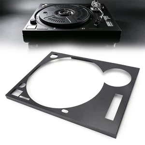 Turntable Face Plate for Technics SL1200MK2 SL1210MK2 Steel Construction,For DJ Equipment Restoration,Black Turntable Face Plate for Technics SL1200MK2 SL1210MK2 Steel Construction,For DJ Equipment Restoration,Black