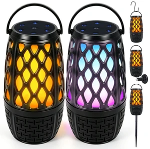 Outdoor Speakers with Flame & RGB Lights, 10W HD Stereo, Gift for Men Women Bluetooth 5.3 Speakers Wireless IPX6 Waterproof, Auto-Pairing, Multi-Sync Up to 100-Speaker, Perfect for Patio, Pool, Party Outdoor Speakers with Flame & RGB Lights, 10W HD Stereo, Gift for Men Women Bluetooth 5.3 Speakers Wireless IPX6 Waterproof, Auto-Pairing, Multi-Sync Up to 100-Speaker, Perfect for Patio, Pool, Party