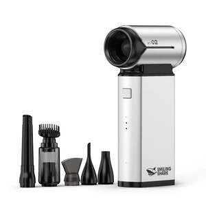J02 Compressed Air Duster Rechargeable 150000RPM Aluminum Super 60m/s Wind Speed Brushless Motor Durable Air Blower with 2 Modes (Normal&Storm) Adjustable for PC/Outdoor/Home/Car J02 Compressed Air Duster Rechargeable 150000RPM Aluminum Super 60m/s Wind Speed Brushless Motor Durable Air Blower with 2 Modes (Normal&Storm) Adjustable for PC/Outdoor/Home/Car