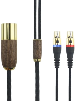 3m/10ft Replacement Audio Cable 4-pin XLR Balanced Walnut Wood Shell Cable Compatible with Audeze LCD-2, LCD-4, LCD-3, LCD-X, LCD-XC Headphone 6N OCC Copper Silver Plated Cord 3m/10ft Replacement Audio Cable 4-pin XLR Balanced Walnut Wood Shell Cable Compatible with Audeze LCD-2, LCD-4, LCD-3, LCD-X, LCD-XC Headphone 6N OCC Copper Silver Plated Cord