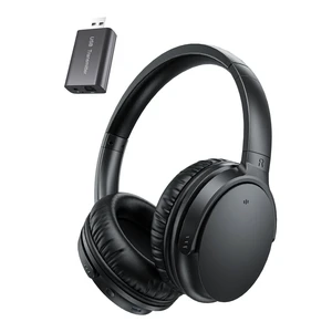 Easy One-Button Exclusively TV Headphones for Seniors, Rechargeable, Loud Clear Wireless Bluetooth Headset for Mild Hearing Loss Private Watching with USB/Optical/RCA/3.5mm Easy One-Button Exclusively TV Headphones for Seniors, Rechargeable, Loud Clear Wireless Bluetooth Headset for Mild Hearing Loss Private Watching with USB/Optical/RCA/3.5mm