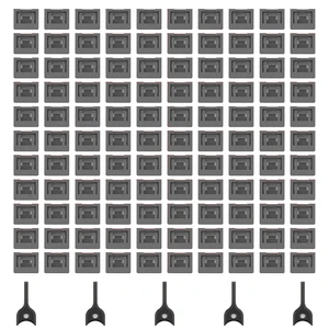 100-Pack USB-A Port Locks with 5 Keys,Laptop Security Locks for Physical Security and Malware Protection, Removable USB-A Port Locks for PC Laptops,Protecting Data and Information Security (Black) 100-Pack USB-A Port Locks with 5 Keys,Laptop Security Locks for Physical Security and Malware Protection, Removable USB-A Port Locks for PC Laptops,Protecting Data and Information Security (Black)