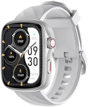 Smart Watch 45-Day Battery, Ultra HD 1.95" AMOLED 3ATM Waterproof, Bluetooth Calling, 130+ Sports Modes, Heart Rate Blood Pressure Sleep Tracker for iPhone Android (Silver) Smart Watch 45-Day Battery, Ultra HD 1.95" AMOLED 3ATM Waterproof, Bluetooth Calling, 130+ Sports Modes, Heart Rate Blood Pressure Sleep Tracker for iPhone Android (Silver)