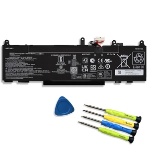 BX03XL Laptop Battery Replacement for HP EliteBook 830 G11 Series TPN-IB0Y N59733-171 HSTNN-OB3H N59733-AC1 N59787-005 BX03056XL HSTNN-AB1D N59733-B71 996QA249H 56.04Wh 11.58V 4646mAh BX03XL Laptop Battery Replacement for HP EliteBook 830 G11 Series TPN-IB0Y N59733-171 HSTNN-OB3H N59733-AC1 N59787-005 BX03056XL HSTNN-AB1D N59733-B71 996QA249H 56.04Wh 11.58V 4646mAh