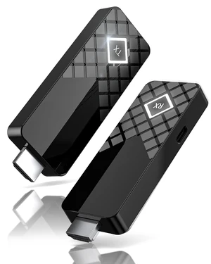 HDMI Wireless Transmitter and Receiver, 4K Input & 1080P@60Hz, Wireless Display Adapter with 165FT Range, 5GHz Low Latency HDMI Extender, Cast from Laptop PC TV Box to TV Projector Monitor HDMI Wireless Transmitter and Receiver, 4K Input & 1080P@60Hz, Wireless Display Adapter with 165FT Range, 5GHz Low Latency HDMI Extender, Cast from Laptop PC TV Box to TV Projector Monitor