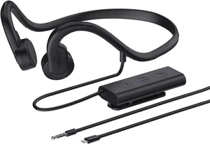 Wired Bone Conduction Bluetooth Headphones, 3.5Mm Or Type C Wired Open-Ear Headphones with Microphone, Sports Earphones for Running Cycling Working Wired Bone Conduction Bluetooth Headphones, 3.5Mm Or Type C Wired Open-Ear Headphones with Microphone, Sports Earphones for Running Cycling Working