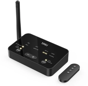 NightPair Dual Auracast Bluetooth 6.2 Receiver, Wireless Audio Adapter for Home Stereo, Long Range Multiple Devices Audio Sharing, LDAC/ LC3/ aptX Adaptive & HD, Remote Control, Optical/AUX Output NightPair Dual Auracast Bluetooth 6.2 Receiver, Wireless Audio Adapter for Home Stereo, Long Range Multiple Devices Audio Sharing, LDAC/ LC3/ aptX Adaptive & HD, Remote Control, Optical/AUX Output