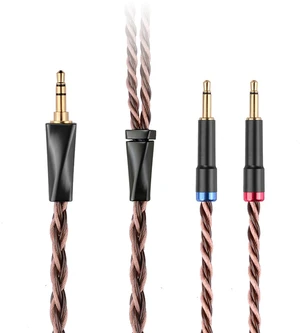 Monitor Headphone Cable,8N OFC German Copper AUX Cord Compatible with Hifiman HE400SE HE-350 MEZE 105 AER 109 Pro Sony MDR Z1R Headset for Musicians Audiophiles 3.5mm Monitor Headphone Cable,8N OFC German Copper AUX Cord Compatible with Hifiman HE400SE HE-350 MEZE 105 AER 109 Pro Sony MDR Z1R Headset for Musicians Audiophiles 3.5mm