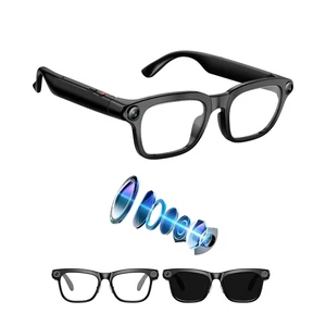 AI Smart Glasses with Builtin Camera, 4K AntiShake Video & Photo Shooting Equipped with an 8MP camera, real-time translation, AI Voice assistant and object recognition functions for Men Women AI Smart Glasses with Builtin Camera, 4K AntiShake Video & Photo Shooting Equipped with an 8MP camera, real-time translation, AI Voice assistant and object recognition functions for Men Women