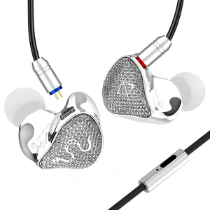 SPA-SG in Ear Monitor Headphones,EarAcoustic Audio 10MM PEEK+PU Composite Diaphragm Inner-Magnet DD HiFi in Ear Earphones,Crystal Diamond Surface IEM with Mic for Singers/Musicians/Audiophile SPA-SG in Ear Monitor Headphones,EarAcoustic Audio 10MM PEEK+PU Composite Diaphragm Inner-Magnet DD HiFi in Ear Earphones,Crystal Diamond Surface IEM with Mic for Singers/Musicians/Audiophile