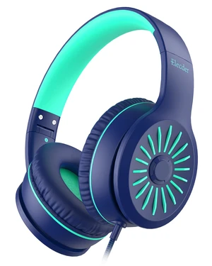 i45 Kids Headphones Wired, On-Ear Headphones for School Teens, Blue Foldable Portable, 1.5M Cord Headphone Stereo Aux Jack 3.5mm Headset for Smartphones Chromebook Computer PC Airplane Travel i45 Kids Headphones Wired, On-Ear Headphones for School Teens, Blue Foldable Portable, 1.5M Cord Headphone Stereo Aux Jack 3.5mm Headset for Smartphones Chromebook Computer PC Airplane Travel