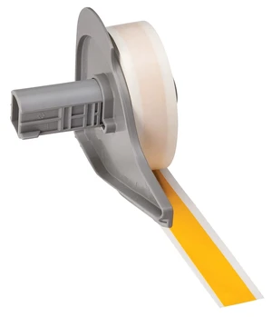 All Weather Permanent Adhesive Vinyl Label Tape for M710 and BMP71 Printers - 0.5" x 50', Yellow. M7C-500-595-YL All Weather Permanent Adhesive Vinyl Label Tape for M710 and BMP71 Printers - 0.5" x 50', Yellow. M7C-500-595-YL