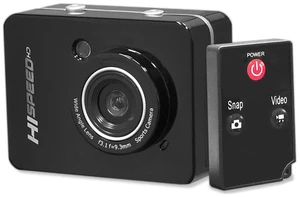 Hi Speed Sports Action Camera - HD 1080P Mini Camcorder w/ 12 MP Cam, 2.4" Touch Screen USB SD Card HDMI, Battery - Waterproof Case, USB cable, Wireless Remote Control, Mount - PSCHD60BK (Black) Hi Speed Sports Action Camera - HD 1080P Mini Camcorder w/ 12 MP Cam, 2.4" Touch Screen USB SD Card HDMI, Battery - Waterproof Case, USB cable, Wireless Remote Control, Mount - PSCHD60BK (Black)