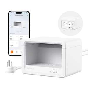 8-in-1 Desk Power Strip, App Remote Control, 3.28ft Extension Cord Modular Charging Hub with 8 AC Outlets, 1020J Surge Protection, 45° Flat Plug for Home Office, Desk Accessories, White 8-in-1 Desk Power Strip, App Remote Control, 3.28ft Extension Cord Modular Charging Hub with 8 AC Outlets, 1020J Surge Protection, 45° Flat Plug for Home Office, Desk Accessories, White