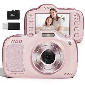 4K 64MP Digital Camera with 64GB Card and 16X ZoomEasy for Kids(Pink) Autofocus Portable Compact Camera for Photography, Perfect for Teens, Kids, Adults & Beginners 4K 64MP Digital Camera with 64GB Card and 16X ZoomEasy for Kids(Pink) Autofocus Portable Compact Camera for Photography, Perfect for Teens, Kids, Adults & Beginners