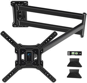 Corner Extra Long Arm TV Wall Mount Bracket for 32-65 Inch TVs Full Motion Articulating Extendable Swing Out, Extends to 30.2", 90° Swivel, Max VESA 400x400mm up to 132lbs fits Single Stud Corner Extra Long Arm TV Wall Mount Bracket for 32-65 Inch TVs Full Motion Articulating Extendable Swing Out, Extends to 30.2", 90° Swivel, Max VESA 400x400mm up to 132lbs fits Single Stud