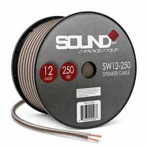 Connected 12 Gauge 250' Speaker Wire Home/Car Spool Connected 12 Gauge 250' Speaker Wire Home/Car Spool