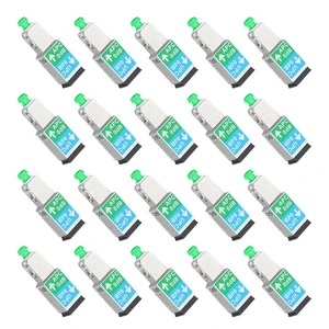 20 Pack SC/UPC Female to SC/APC Male Fiber Optic Adapter Singlemode SM 9/125 Hybrid Optical Converter Connector Coupler 20 Pack SC/UPC Female to SC/APC Male Fiber Optic Adapter Singlemode SM 9/125 Hybrid Optical Converter Connector Coupler