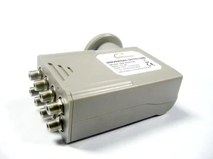 FTA Universal Ku Band LNB, Octo, 0.1dB Satellite Dish LNBF, Linear, Polarized (0.1 dB, Octo) FTA Universal Ku Band LNB, Octo, 0.1dB Satellite Dish LNBF, Linear, Polarized (0.1 dB, Octo)