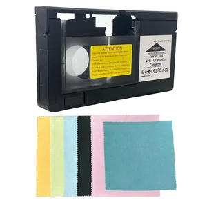 VHS C Cassette Adapter Compatible with SVHS Camcorders, Motorized Converter with Playback and Recording Function (Not Compatible with 8mm / MiniDV / Hi8) VHS C Cassette Adapter Compatible with SVHS Camcorders, Motorized Converter with Playback and Recording Function (Not Compatible with 8mm / MiniDV / Hi8)