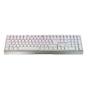 MX 3.0S Wireless, Mechanical Gaming Keyboard, Bluetooth, 2.4 GHz & Wired Mode, RGB Lighting, Aluminum Housing, Rechargeable, MX RED Switches, White MX 3.0S Wireless, Mechanical Gaming Keyboard, Bluetooth, 2.4 GHz & Wired Mode, RGB Lighting, Aluminum Housing, Rechargeable, MX RED Switches, White