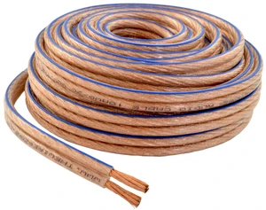 Car Home Audio Speaker Wire Transparent Clear Cable 10AWG 10/2 Gauge (10 Gauge 25 Feet) Car Home Audio Speaker Wire Transparent Clear Cable 10AWG 10/2 Gauge (10 Gauge 25 Feet)