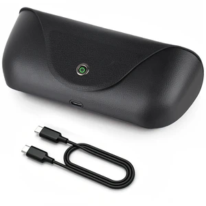 Portable Glasses Charging Case Compatible with Ra-y-Ban Me-ta Oa-kley HSTN | 3000mAh Wireless Charger Replacement with LED Indicator for Travel Outdoor Sports Portable Glasses Charging Case Compatible with Ra-y-Ban Me-ta Oa-kley HSTN | 3000mAh Wireless Charger Replacement with LED Indicator for Travel Outdoor Sports