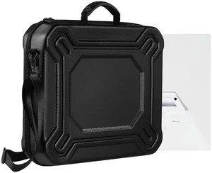 Starlink Mini Case-Durable PU Case with Custom Grooves Shoulder Strap & Handle Fits Starlink Mini and Accessories Travel-Friendly Dustproof Black Starlink Mini Case-Durable PU Case with Custom Grooves Shoulder Strap & Handle Fits Starlink Mini and Accessories Travel-Friendly Dustproof Black