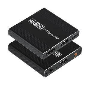 DisplayPort to Dual Displayport Splitter Adapter Support MST Extend/Mirror Mode, 4K@120Hz 4K@60Hz DisplayPort Splitter 1 in 2 Out, Display Port Adapter hub for Desktop, PC, Laptop, Extend Display DisplayPort to Dual Displayport Splitter Adapter Support MST Extend/Mirror Mode, 4K@120Hz 4K@60Hz DisplayPort Splitter 1 in 2 Out, Display Port Adapter hub for Desktop, PC, Laptop, Extend Display