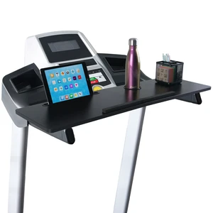 Treadmill Desk Attachment - Universal Treadmill Laptop Holder Workstation Platform for Notebooks or Laptops with Tablet or Phone Holder and Cupholder, Fits Handlebars up to 34 Wide by (Black) Treadmill Desk Attachment - Universal Treadmill Laptop Holder Workstation Platform for Notebooks or Laptops with Tablet or Phone Holder and Cupholder, Fits Handlebars up to 34 Wide by (Black)
