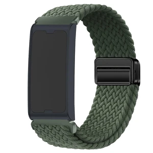 Braided Band Compatible for Amazfit Helio Strap/CMF Watch 3 Pro, Magnetic Buckle Design, Breathable Soft Elastic Sport Wristband for Helio Strap Fitness Tracker Braided Band Compatible for Amazfit Helio Strap/CMF Watch 3 Pro, Magnetic Buckle Design, Breathable Soft Elastic Sport Wristband for Helio Strap Fitness Tracker