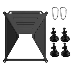 Starlink Mini Car Suction Cup Mount with Silicone Cover & Carabiner, Strong Suction Cup Mount for Car Windows & Sunroofs, Ideal for Cars, RVs, Boats & Road Trips (Black) Starlink Mini Car Suction Cup Mount with Silicone Cover & Carabiner, Strong Suction Cup Mount for Car Windows & Sunroofs, Ideal for Cars, RVs, Boats & Road Trips (Black)