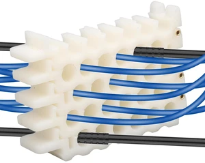 6x4 Hole Network Cable Comb Organizer Panel | For CAT5/6/7/8 Cables | 9mm/0.35in Slot Width | Server Rack Wire Management | Neatly Dress & Bundle Cords(6x4 Holes) 6x4 Hole Network Cable Comb Organizer Panel | For CAT5/6/7/8 Cables | 9mm/0.35in Slot Width | Server Rack Wire Management | Neatly Dress & Bundle Cords(6x4 Holes)