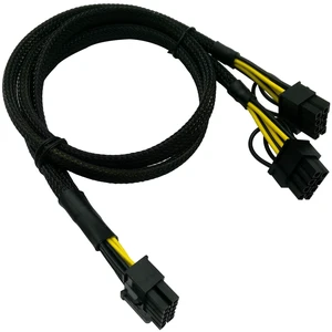 GPU Power Cable for HP DL580 DL585 DL980 G7 Server, 10 Pin to Dual PCI-E 8 Pin(6+2) Power Adapter Splitter 25-in(63.5cm) GPU Power Cable for HP DL580 DL585 DL980 G7 Server, 10 Pin to Dual PCI-E 8 Pin(6+2) Power Adapter Splitter 25-in(63.5cm)