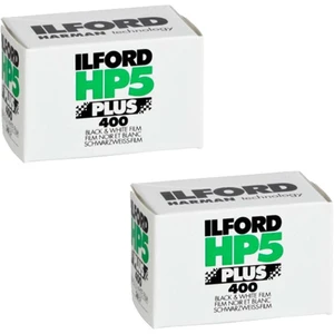HP-5 Plus 400 35mm Black and White Professional Film, ISO 400, 24 Exposures, 2-Pack HP-5 Plus 400 35mm Black and White Professional Film, ISO 400, 24 Exposures, 2-Pack