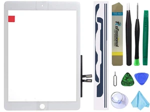 Dedia White Touch Screen Replacement Parts Digitizer Glass Assembly for iPad 6 6th Generation 2018 9.7inch (A1893 A1954) Without Home Button+Pre-Installed Adhesive +Professional Tool Kit Dedia White Touch Screen Replacement Parts Digitizer Glass Assembly for iPad 6 6th Generation 2018 9.7inch (A1893 A1954) Without Home Button+Pre-Installed Adhesive +Professional Tool Kit