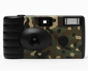 Disposable Film Camera 35mm | 24 Shots | Perfect for Vacations, Parties, Weddings & Events, Easy-to-Use | Built-in Flash | Retro Photos | Film Included | No Batteries Needed (Camo) Disposable Film Camera 35mm | 24 Shots | Perfect for Vacations, Parties, Weddings & Events, Easy-to-Use | Built-in Flash | Retro Photos | Film Included | No Batteries Needed (Camo)