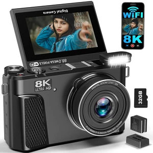 8K Digital Camera for Photography, Autofocus Vlogging Camera for YouTube 8K Digital Camera for Photography, Autofocus Vlogging Camera for YouTube