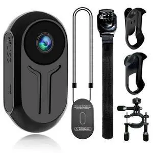 FHD 1080P Mini Thumb Sports Action Camera | Wearable POV Body Cameras with Audio and Video Recording, Small Vlogging Camera for Content Creators, Runners FHD 1080P Mini Thumb Sports Action Camera | Wearable POV Body Cameras with Audio and Video Recording, Small Vlogging Camera for Content Creators, Runners