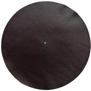 Premium Leather Turntable Slipmat 11.5" Full-Grain Cowhide Platter Mat | Anti-Static | Dual-Sided Grain & Suede | Fits Audio-Technica, Pro-Ject, Rega & More (Chocolate) Premium Leather Turntable Slipmat 11.5" Full-Grain Cowhide Platter Mat | Anti-Static | Dual-Sided Grain & Suede | Fits Audio-Technica, Pro-Ject, Rega & More (Chocolate)