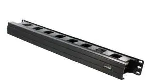 Horizontal Cable Management, 1 RU, 1.5"x3" Front Only, 491RU-HFO, Black Horizontal Cable Management, 1 RU, 1.5"x3" Front Only, 491RU-HFO, Black