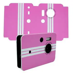 Interchangeable Replacement Case Pink Dream Snap-On Retro Camera Cover, Y2K Aesthetic Protective Silicone Skin & Body Shell for Screenless Digital Camera Interchangeable Replacement Case Pink Dream Snap-On Retro Camera Cover, Y2K Aesthetic Protective Silicone Skin & Body Shell for Screenless Digital Camera