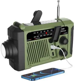 Emergency Weather Radio, NOAA Solar Hand Crank Radio with Flashlight | NOAA/AM/FM/WB radio,flashlight,COB reading light,USB charging,Size:6.9x2.2x3.8in,Users:homeowners,campers,hikers,travelers Emergency Weather Radio, NOAA Solar Hand Crank Radio with Flashlight | NOAA/AM/FM/WB radio,flashlight,COB reading light,USB charging,Size:6.9x2.2x3.8in,Users:homeowners,campers,hikers,travelers
