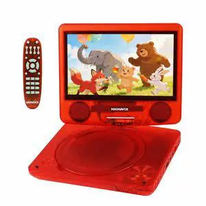 7 Inch Portable DVD Player with Swivel Screen, Translucent DVD Player with USB SD Playback, RechargeableBattery, AV Out, Remote, Car Charger, 100240V / DC 5V 7 Inch Portable DVD Player with Swivel Screen, Translucent DVD Player with USB SD Playback, RechargeableBattery, AV Out, Remote, Car Charger, 100240V / DC 5V